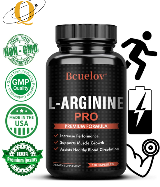 L-Arginine Supplement to Help Men Increase Energy, Endurance and Muscle Mass 1